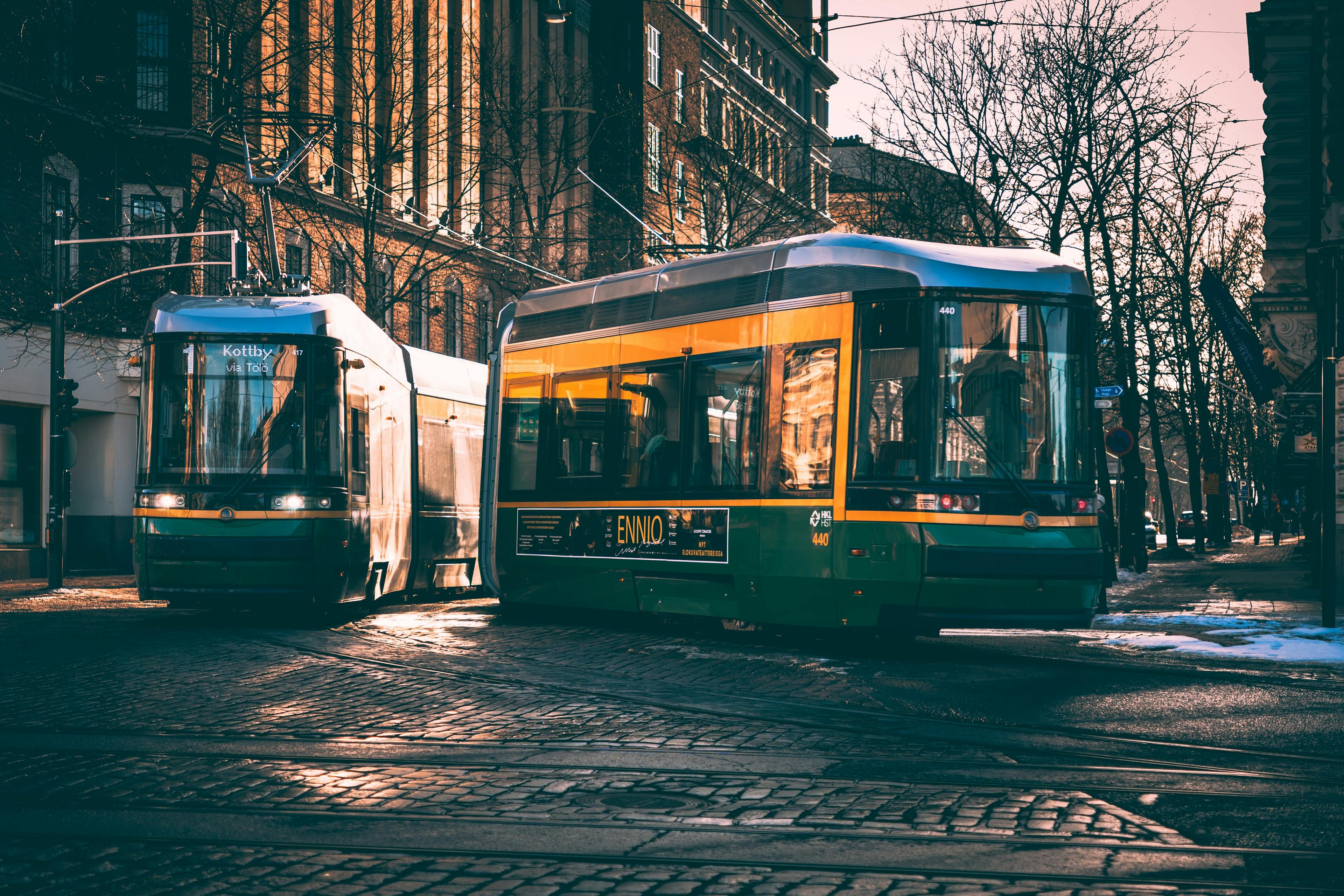 Tram in Helsinki